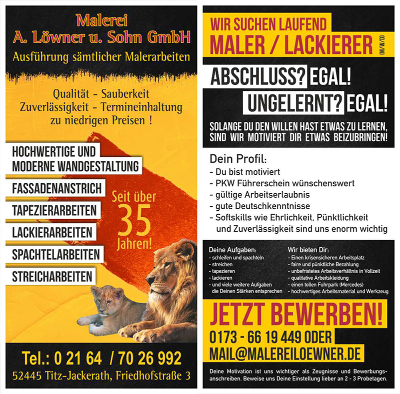 Malerei Löwner suche